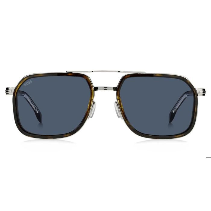 Lunettes de Soleil Boss BOSS 1724/S 55/19/150 HAVANA PALLADIUM/BLUE acier homme BOSS 1724/S