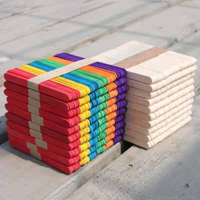 Handgefertigtes Holz-Eisstiel-Modell Bastelmaterial