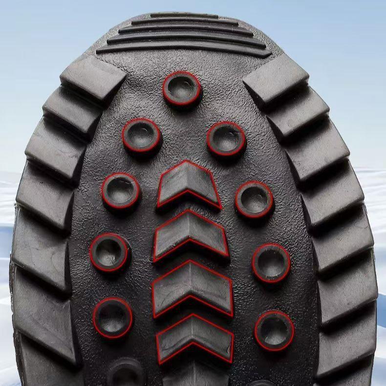 Winter Warme Schneestiefel für Damen Rutschfeste Outdoor Hohe Kordelzug mit Samt und Dicksohlige Stiefel für Damen