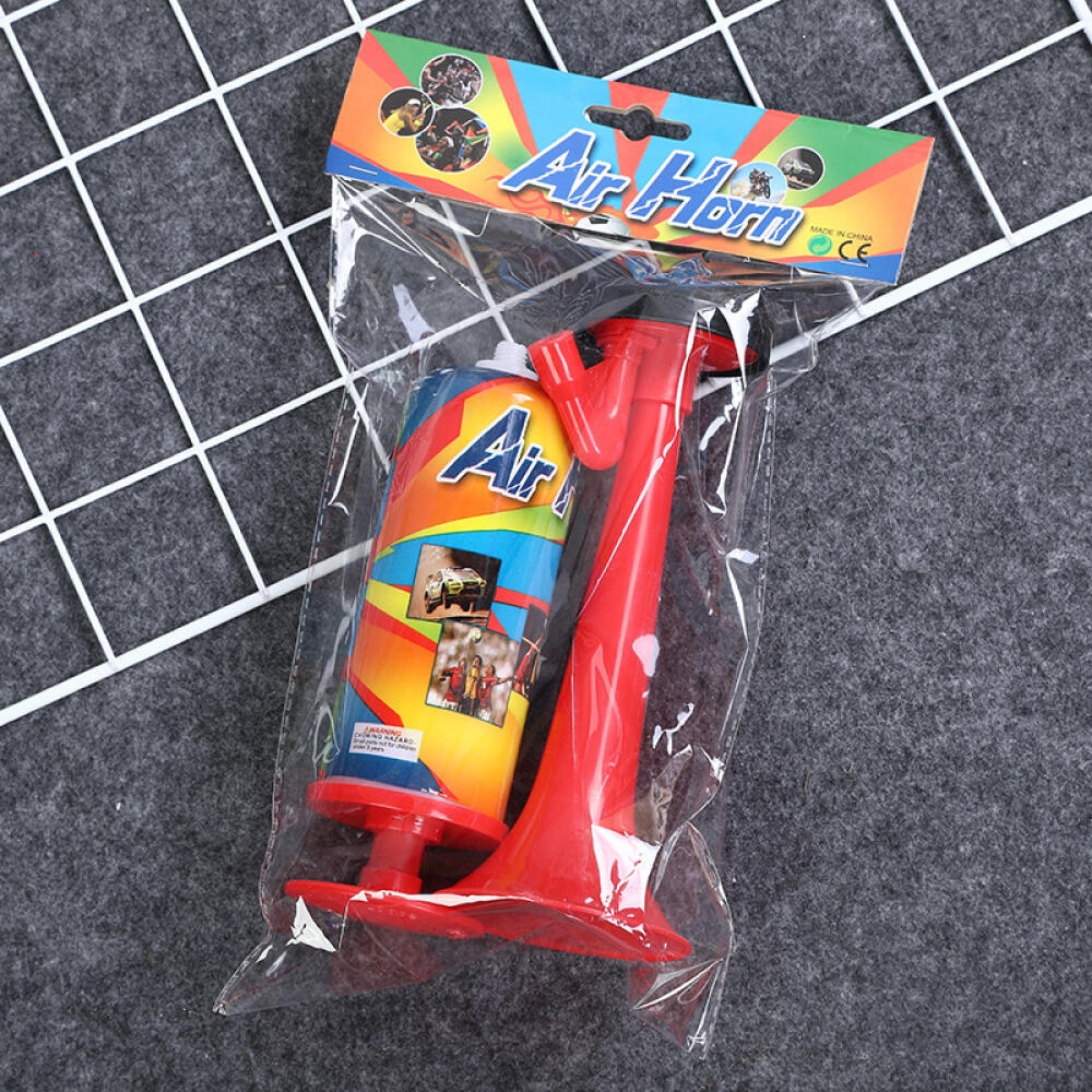 Soccer Horn Football Stadium Horn Handheld Soccer Air Cheering Horn Portable Handpush Pump Blast Air Horns for Sports Events