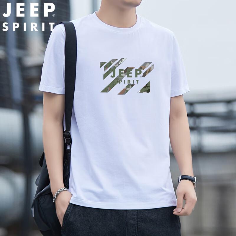 

Мужская футболка JEEP SPIRIT с коротким рукавом в стиле business casual 4XL