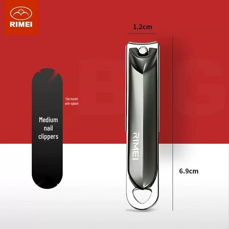 Jindarima Anti-Splash Stainless Steel Nail Clipper