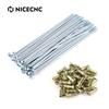36pcs Motorcycle Rear Rim Wheel Spokes Kit Set 3.2*160 For Honda SS50 C70 CL70 CT90 CT110 C110 CD70