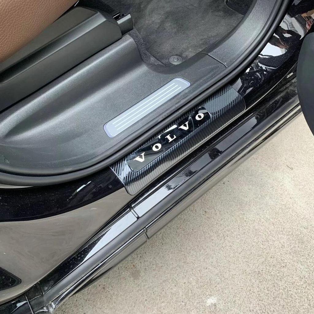 Volvo XC90 (2016-2020) Door Sill Strips, Rear Bumper Protector, Speaker Frames, Interior & Exterior Trim Set