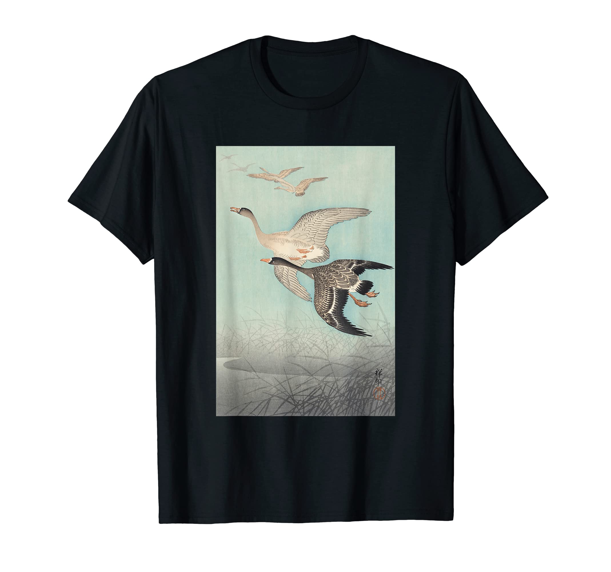 

Japanese Vintage Bird Duck Duck Ukiyo-e T-shirt