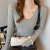 Modal V-neck Base Shirt Women's Suit with Autumn and Winter Fashion Long-sleeved T-shirt Top Can Be Worn Outside