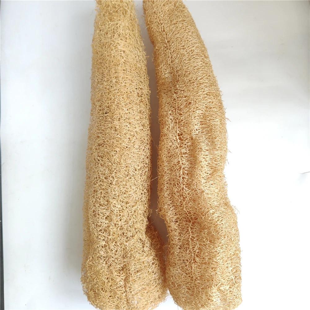 HOMZY 1pcs Natural Loofah Sponge Multi-purpose Cleaning Tool for Kitchen Bathroom Scrubber for Daily Cleansing Wash Body Scrubber Spa