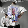 T-shirt Grafica Unisex Dragon Ball Majin Uomo Donna Manica Corta Stampa Anime Estate 2026 Y2k Streetwear Top Casual Oversize