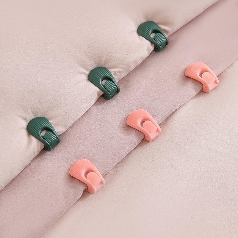 4PCS Sheet and Comforter Fastener, Shell Clip To Prevent Sheet Slippage, Suitable for Thick Mattresses/flat Beds.