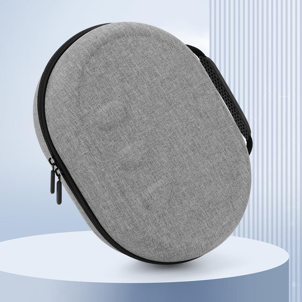 Travel Storage Bag Shockproof EVA Hard Shell Case Anti-Scratch Organizer Bag Partition with Mesh Bag for Meta Quest 3 Headset
