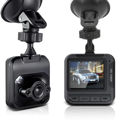 Dashcam, 1080P HD Auto-Dashcam mit 1,6" Farbdisplay, unterstützt Bewegungserkennung, Schleifenaufnahme, Sprachaufzeichnungsfunktion