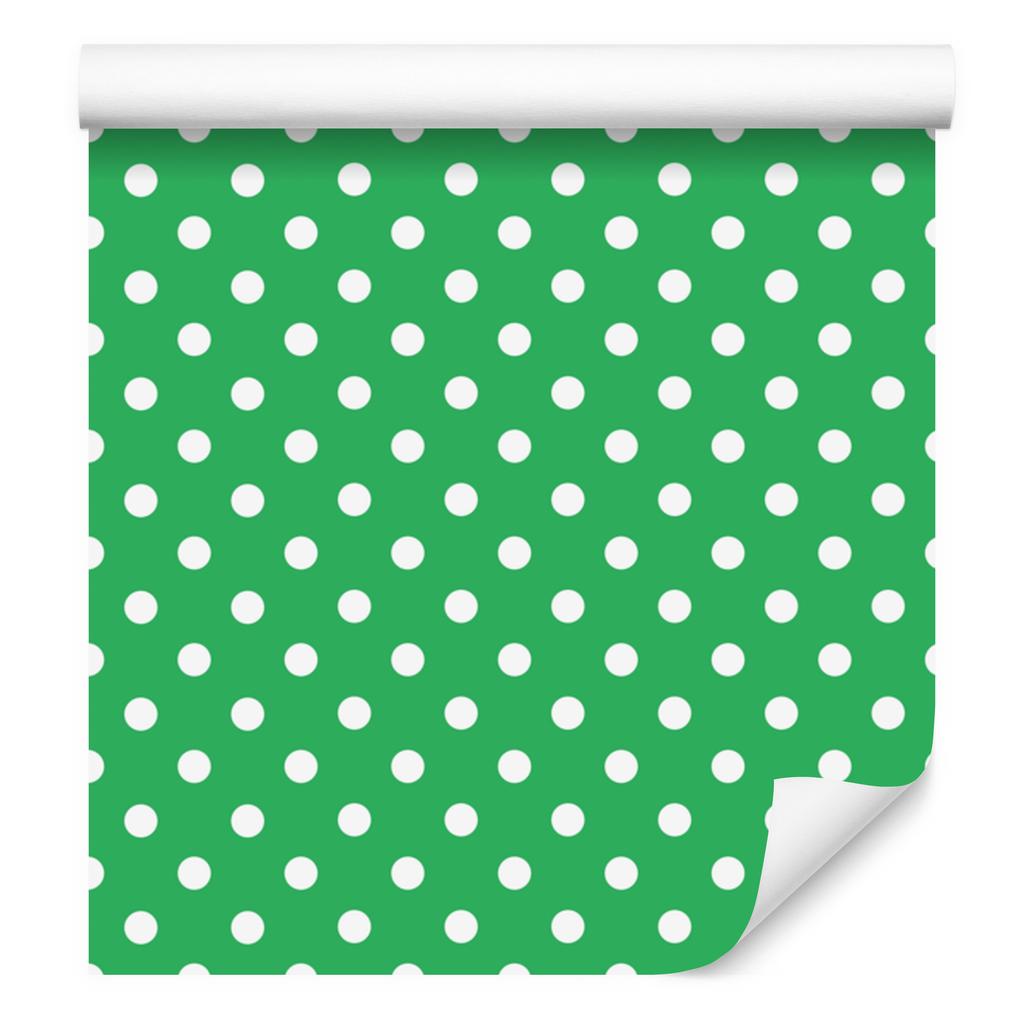 Green Dots Wallpaper, Small Detail for Living Room and Bedroom 50x1000