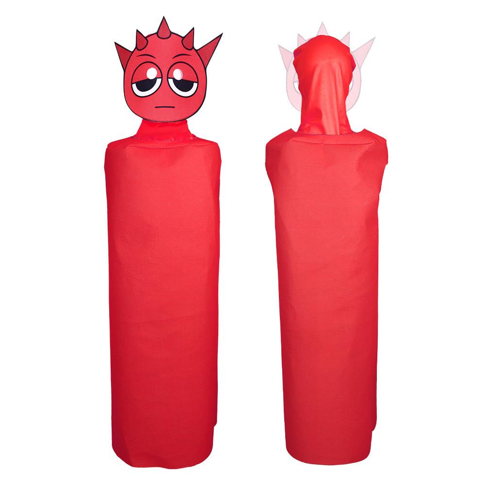 Incredibox Cosplay Sprunki Jumpsuit Polyester Costume Dance Party Performance