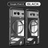 Compatible with Google Pixel 10A/9 Pro XL/8 Pro Electroplated Transparent Silicone Magnetic Phone Case