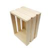 6/12Pcs Small Wooden Storage Box Nesting Crates Decorative Basket Natural Pine Handcrafts Box For Table Dollhouse