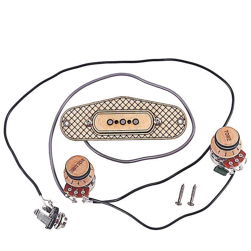 Cigar Box Guitar Pickup 3 String Durable Musical Instrument Accessories for Music Lovers