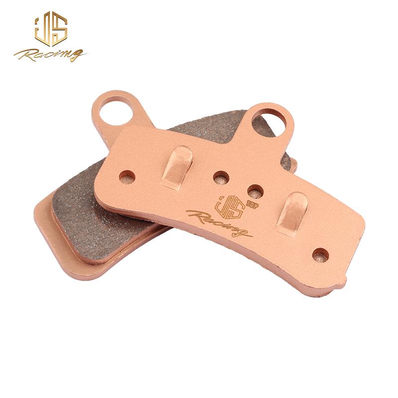 JSRAOIMG Sintered Brake Pads For Harley Dyna Super Wide Glide FXD Fat Boy FLSTFB Heritage Softail Slim Deluxe FLSTN FLSTC FLS