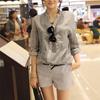 Women Autumn Tops Linen Button Down Loose Casual Career Shirt Long Sleeve Blouse