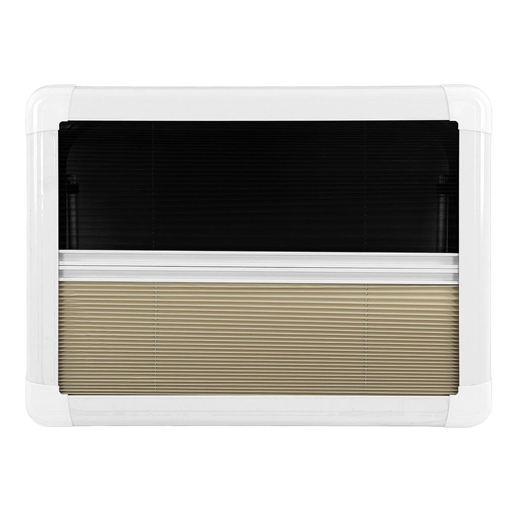 Round Corner Window Push Pull Style UV Protection Waterproof Slide Window for Caravan Camper Trailer