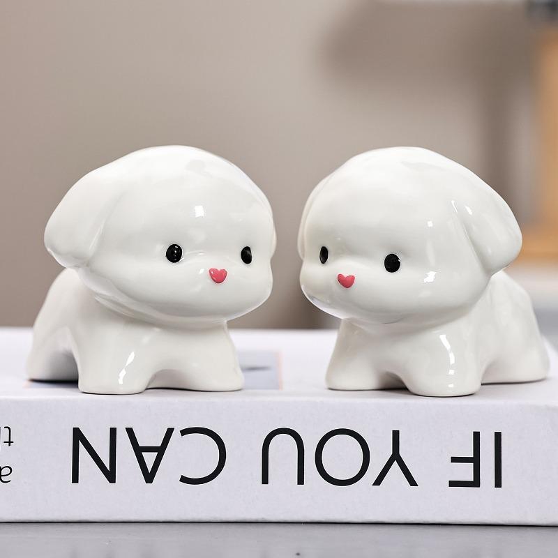 Cute Nordic Rabbit Puppy Small Ornament Style Ornament Literary Small Fresh Desktop Ornament