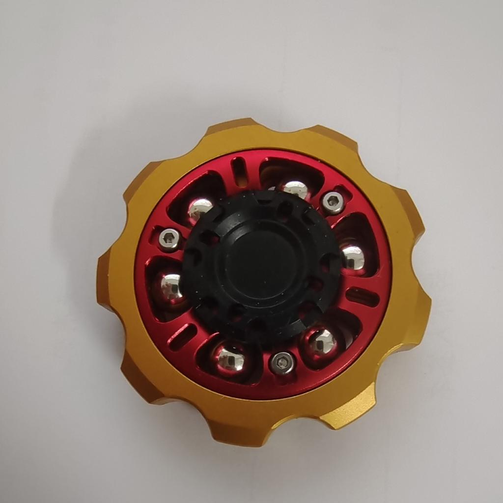 EDC Gear Metal Fidget Spinner Aviation Aluminum Hand Spinner Adult Fidget Playthings Office Stress Relief Toy Creative Gifts