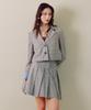 Dear K Check Fun Pleated Mini Skirt Swsknc4000
