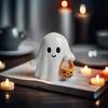 Cute Pumpkin Ghost Home Decor, Halloween Desktop Ornament, Creative Healing Festival Toy