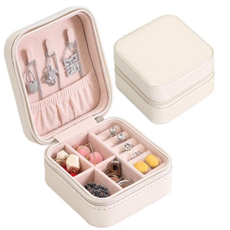 

Premium Double-layer Jewelry Box For Rings And Earrings Wholesale High-capacity Storage And Display