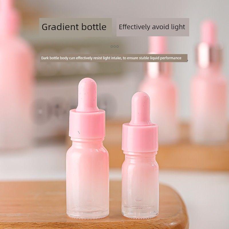 30ml Dropper Essential Oil Bottle Portable Dispensing Cosmetic Bottle 20ml Empty Glass Bottle Skin Care Products Essence Bottle