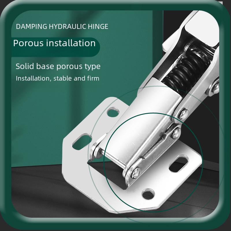 Hongyun No-Drill Hydraulic Buffer Door Hinge