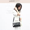 The New European and American Style Clamshell PU Leather Underarm Messenger Pillow Boston Large-capacity Female Bag One-shoulder Portable Diagonal Bag