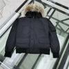 Big goose down jacket Canadian bomber jacket men's and women's jackets couple parka Putin M