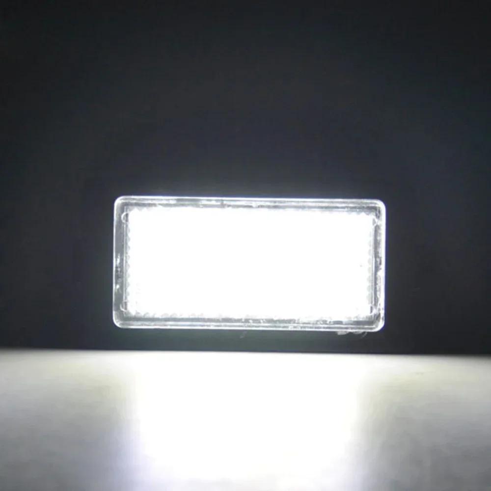 2PCS License Number Plate Lamps For BMW E38 1995-2001 with Canbus Plug&Play LED Number Plate Lights