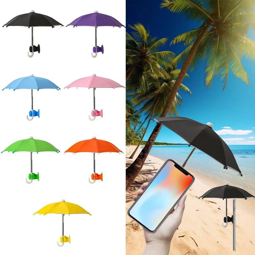Anti-Glare Sunshade Phone Umbrella Sun Shade Suction Cup Holder Mobile Phone Umbrella Smart Phone