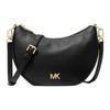 Michael Kors MK Kyla Metal Accented Leather Tote Crossbody Bag Small Women bags Black 32S5G8QU1L-BLACK