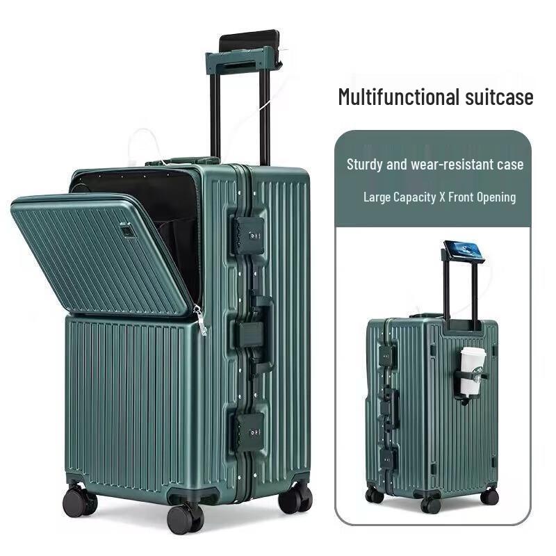 Xiang Le Mei 26-inch Aluminum Frame Smart Luggage