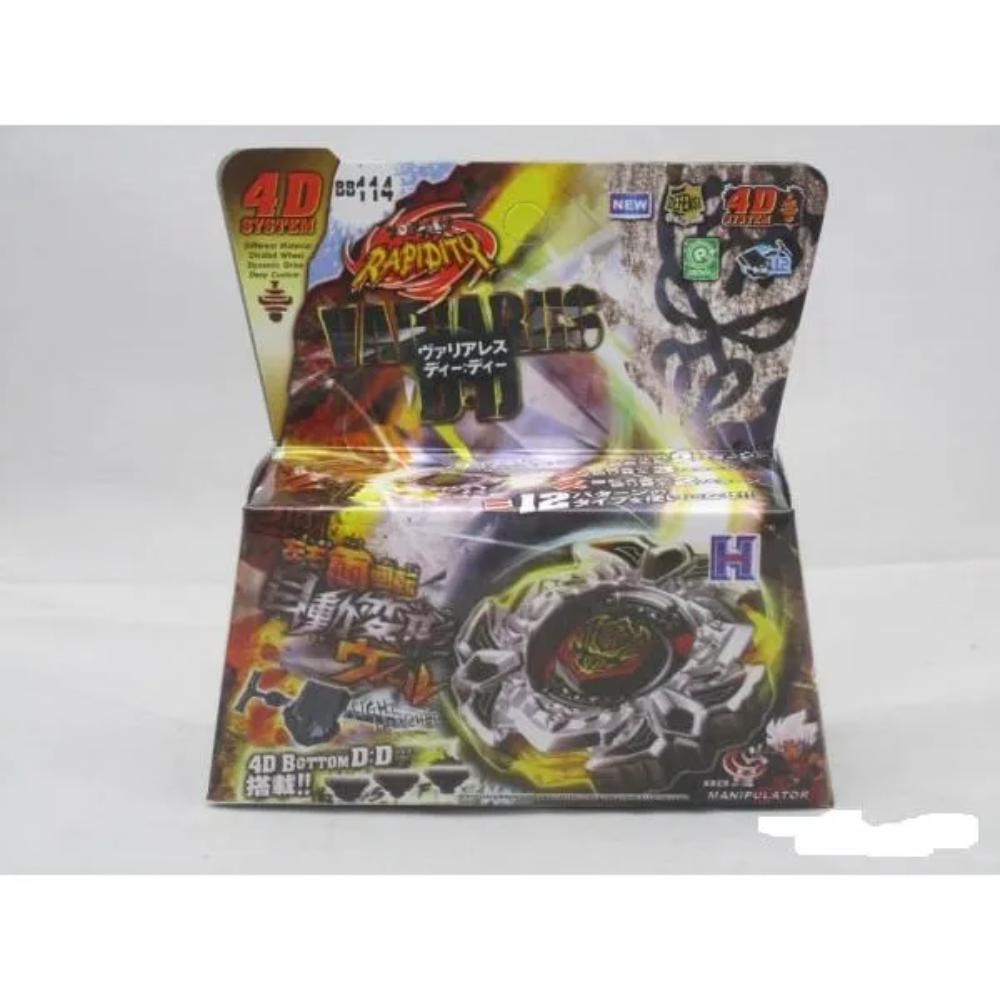 Takara Tomy 4D Metal Fusion Spinning Top Set With Launcher, Battling Gyro Toy, Interactive Gift (Random Parts)