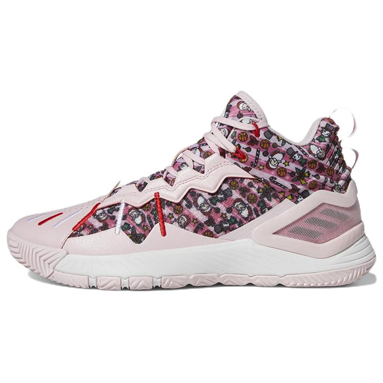 

new Adidas D Rose Son Of Chi Christmas Clear Pink 45