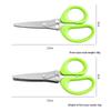 3/5 Layer Sharp Multifunctional Kitchen Scissors Rustproof Stainless Steel Herb Cutter for Kitchen Meal Preparation