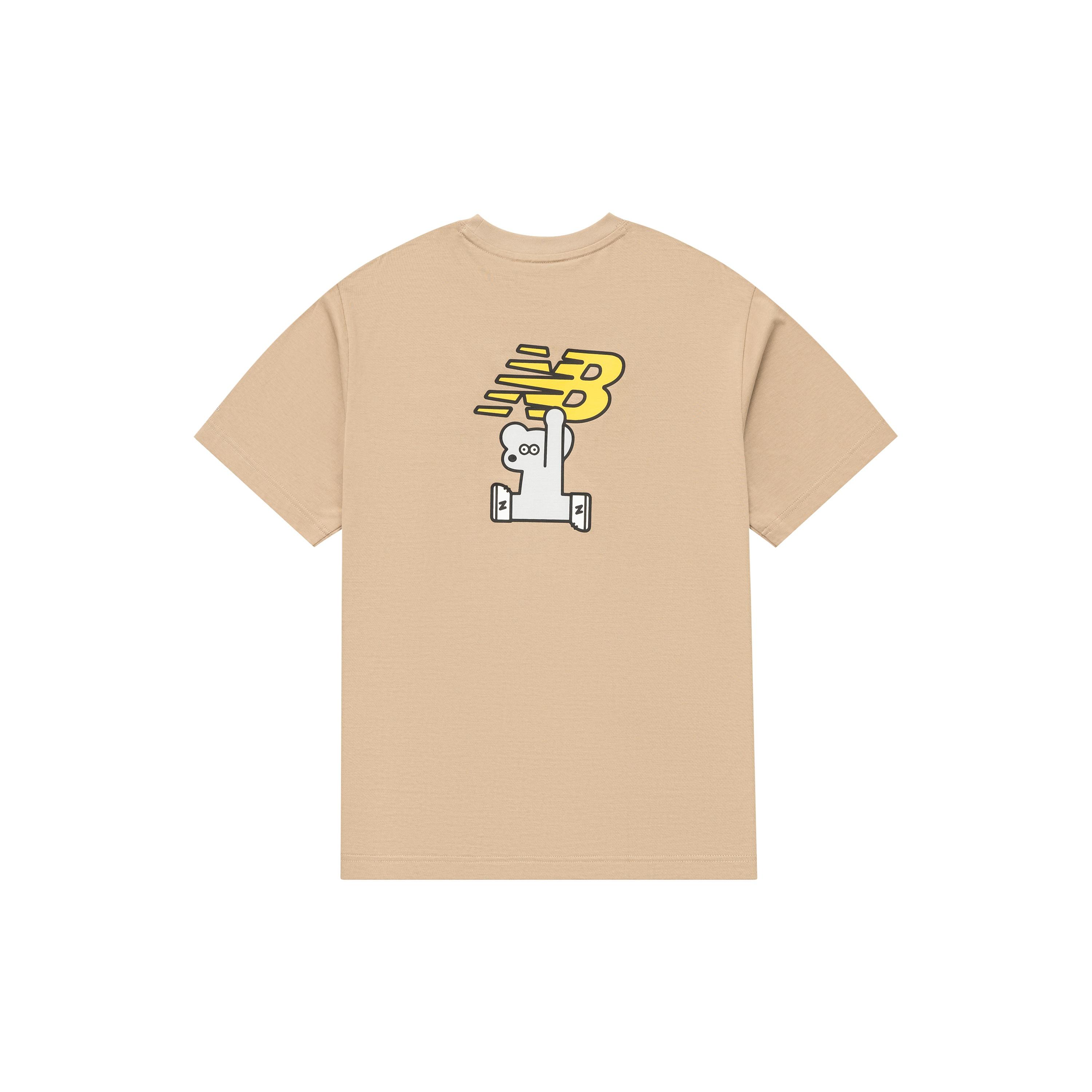 New Balance x SEIJI ANDY Graphic Tee Asia Sizing  Beige Yellow  Unisex 5ED26201-LBE S