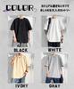Four Leaf Short Sleeve Summer Stylish Crew Comfortable Cut and Solid Embossed Print Men's T-Shirt, Neck, Sewn, Streetwear, Color, (2XL, Gray)
