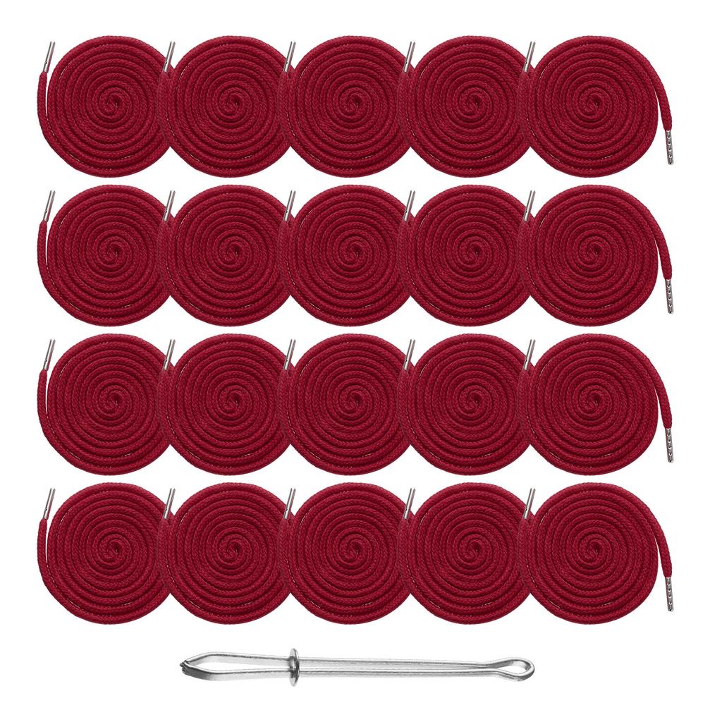 Uxcell 20pcs Trouser Waist Drawstring for Women Men Sports Pants Drawstring Cords Belt Rope String Sweater Hat Round Rope DIY
