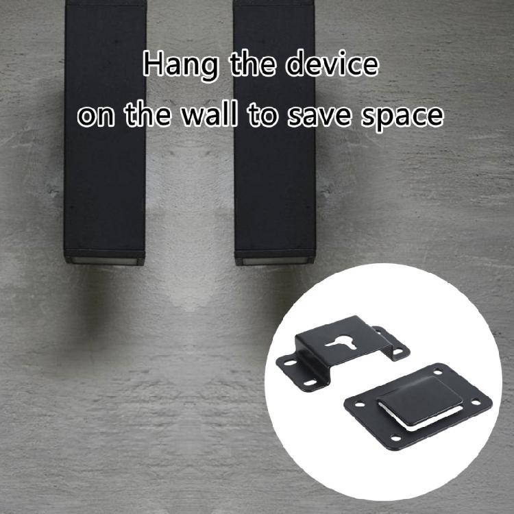 Music Equipment Wall Hangers Robusts Metal Build Hook for Secure Speaker Placement and Minimalist Home Organization
