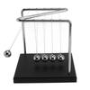 Stainless Steel Desktop Balancing Balls Wooden Base Physics Toy  Stress Relief