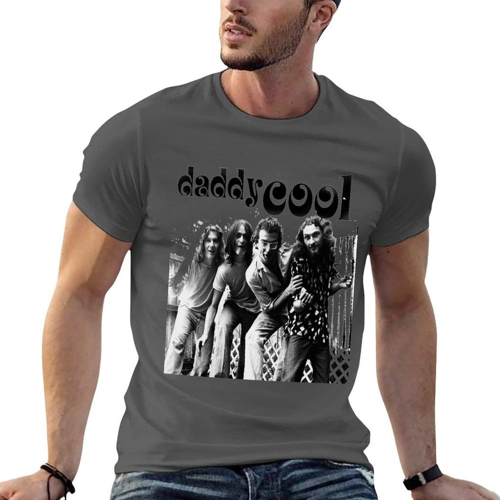 Ausrock Daddy Cool Tee Tshirt T Shirts For Unisex Cotton Soft Unisex T Shirt Graphic T Shirts For Unisex Slim Fit Tshirt