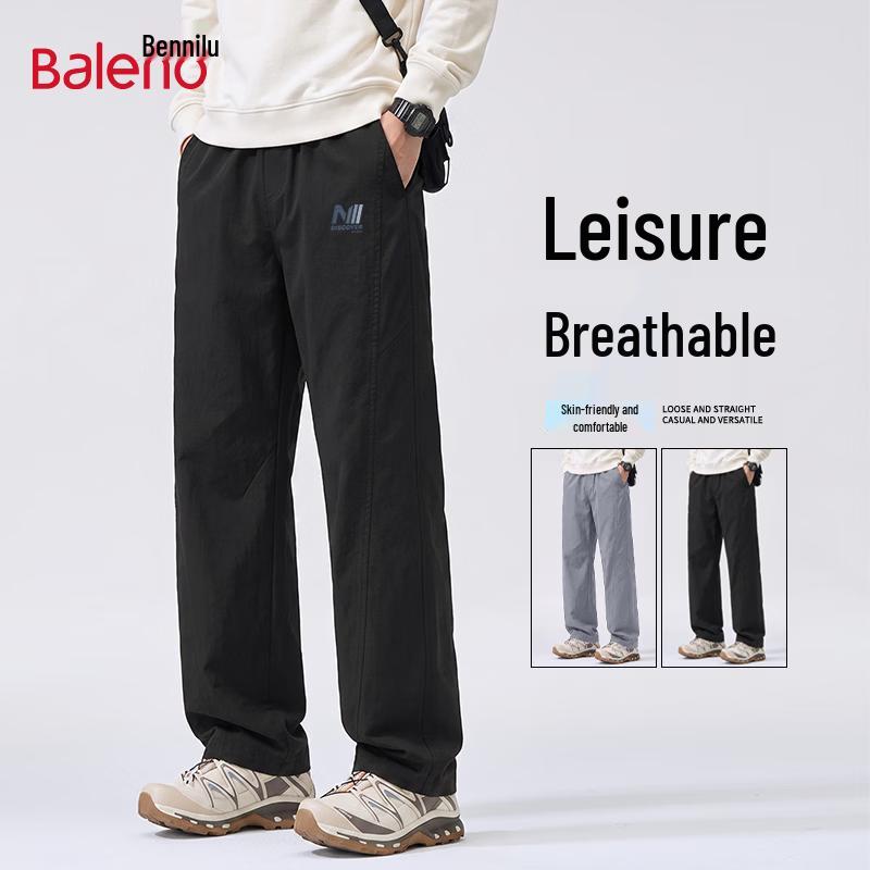 Baleno Men's Casual Straight-Leg Pants