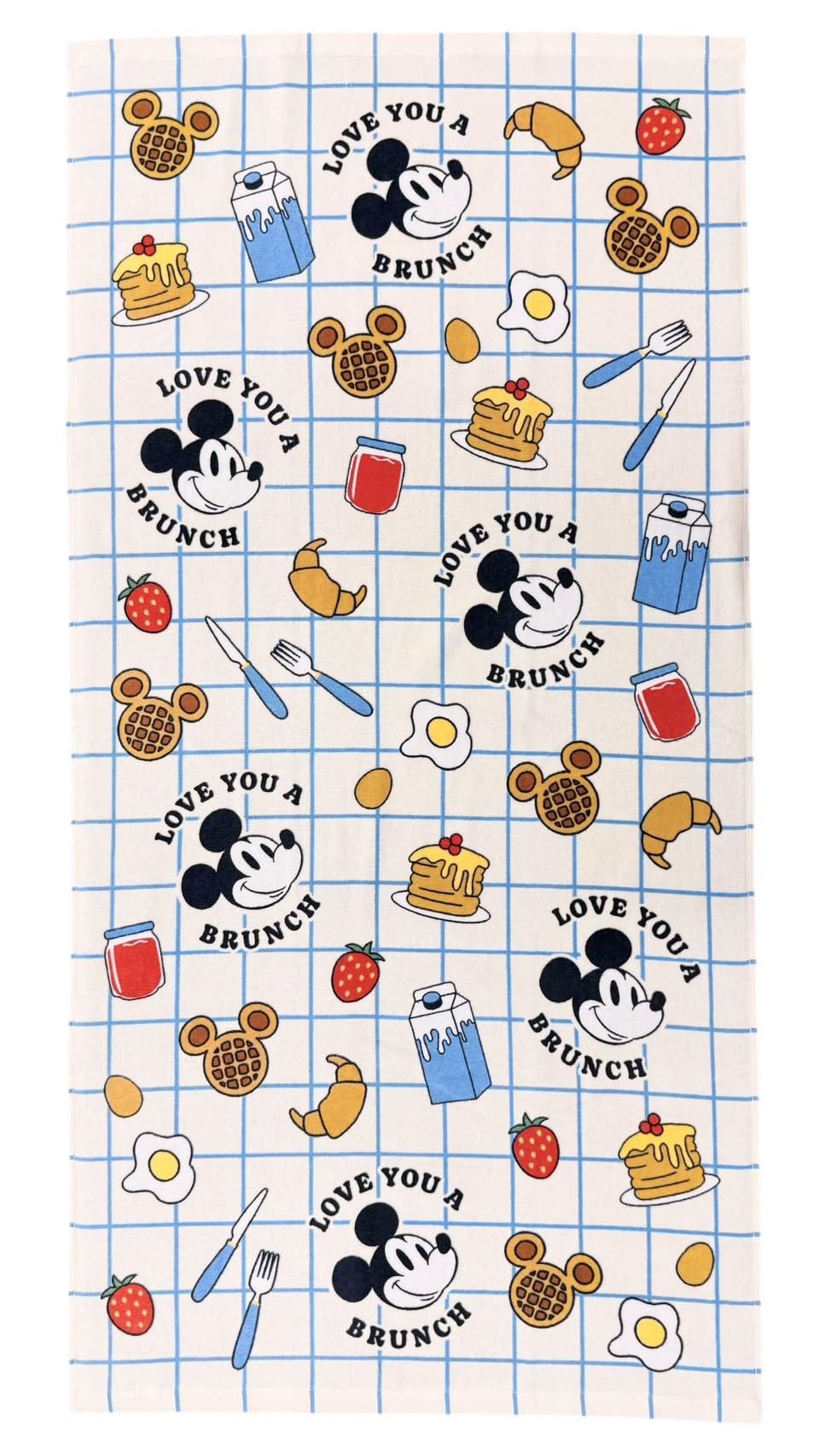 Character Bath 60 x 120 Cotton Mickey [Disney] Towel, Approx. cm, 100% ((B) Mouse)