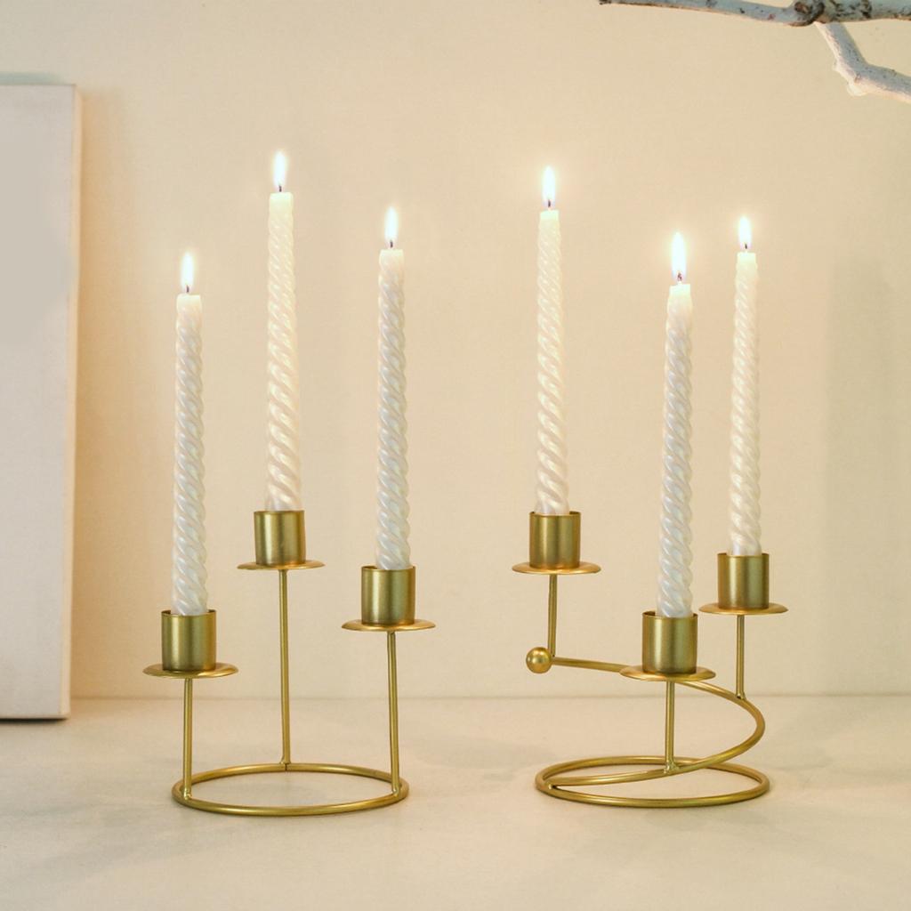 Nordic Metal Candlestick Candle Holder Home Decorations Wedding Home Decorations Candlestick Holder