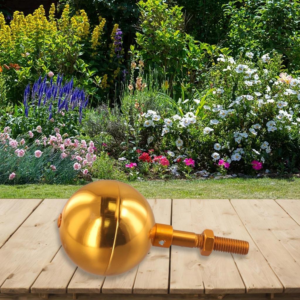Inch Gold Anodized Aluminum Outdoor Flagpole Ball Topper Ornament Pictures Data