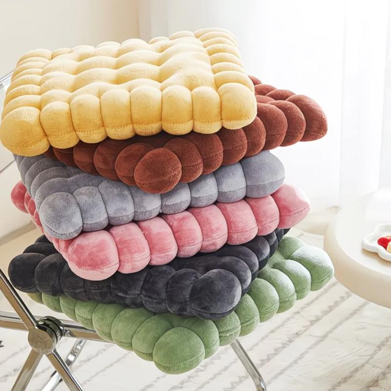 

Biscuit Plush Cushion Comfortable Workspace Sitting Cushion Tatami Cushion Chair Cushion For Kids Good Gift Nice Decor